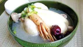 Samgyetang, Ginseng Chicken Soup Samgyetang, Ginseng Chicken Soup